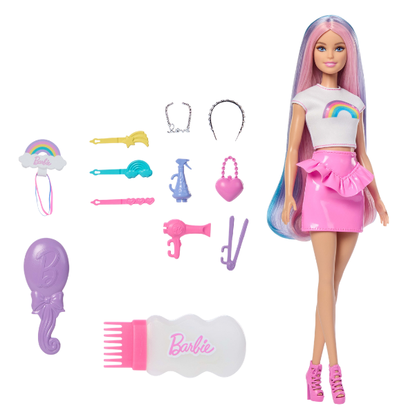 Păpușă Barbie "Păr strălucitor"