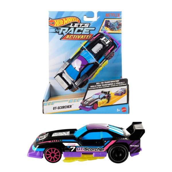 Mașinuță Hot Wheels din serialul animat „Hot Wheels. Let's Race!” 1:32 (as.)