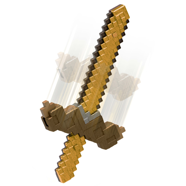 Minecraft "Jucărie 2 în 1 sabie și târnăcop"
