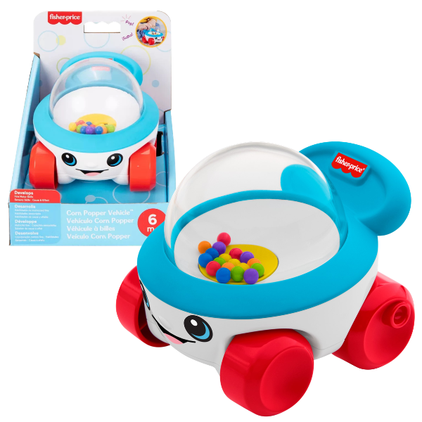 Fisher-Price Игрушка-Каталка "Попкорн машина"