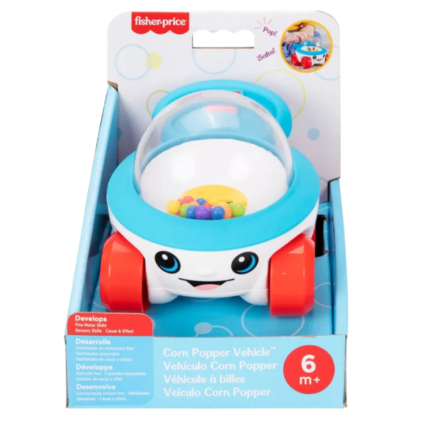 Fisher-Price Игрушка-Каталка "Попкорн машина"