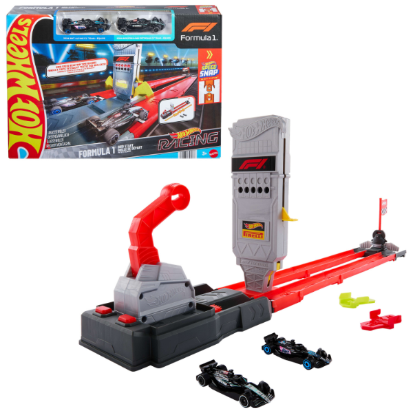 Set de joacă Hot Wheels „Set pistă de curse F1”