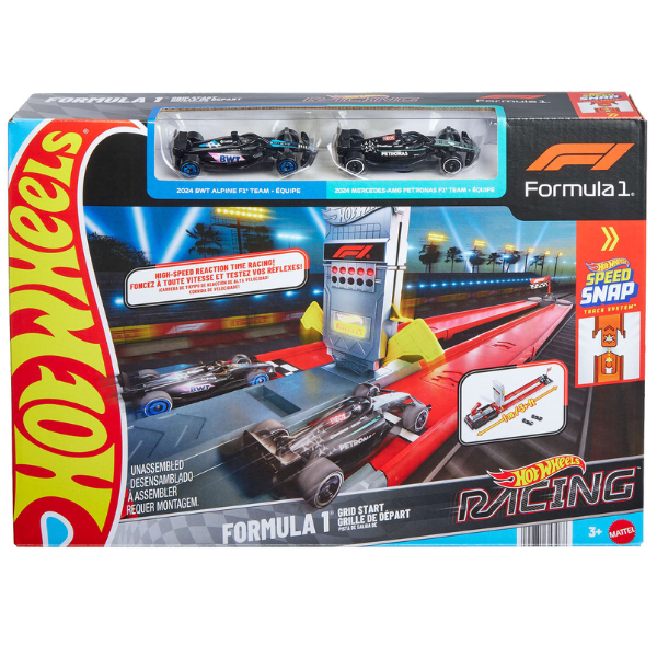 Set de joacă Hot Wheels „Set pistă de curse F1”