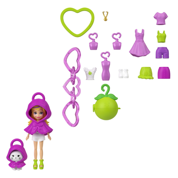Брелок Polly Pocket, серия "Фрукты", в асс.