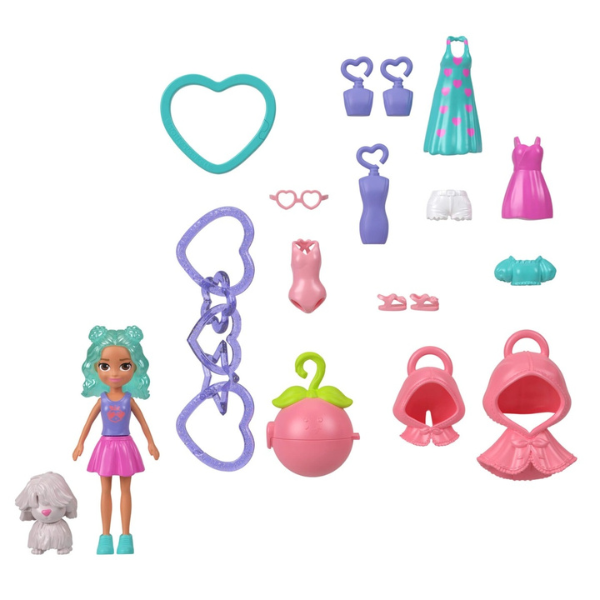 Брелок Polly Pocket, серия "Фрукты", в асс.