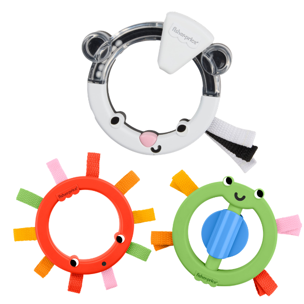 Fisher Price Jucărie educațională "Inele", 3 modele