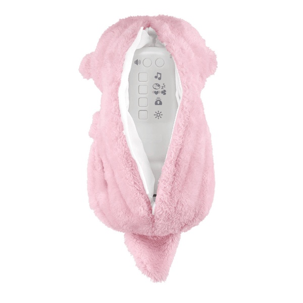 Jucărie de pluș „Vidră” de la Fisher-Price, cu lumină și sunet, roz