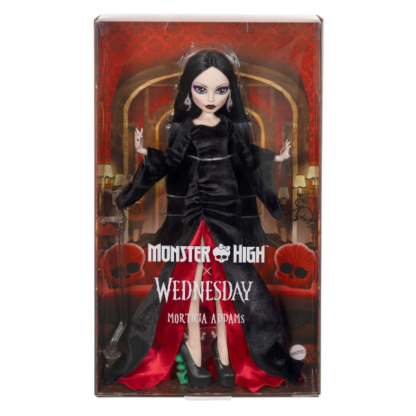 Set de joc Monster High X Wednesday - Morticia Addams