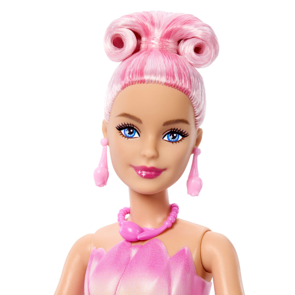 Păpușa Barbie Petal Pop cu aromă de lalea roz