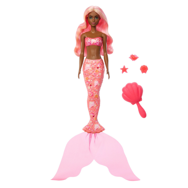 Păpușa Barbie Color Reveal, seria "Sirenă"