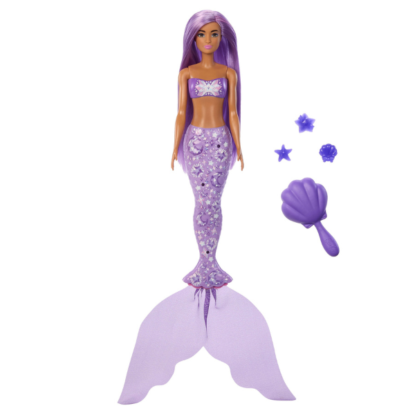 Păpușa Barbie Color Reveal, seria "Sirenă"