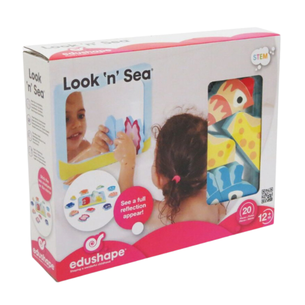 Set cu oglindă și creaturi marine – Distracție în baie