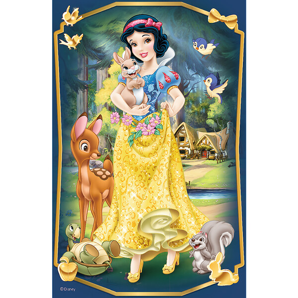 Puzzle 54 mini - Prințesele Disney Fermecătoare, (as.)