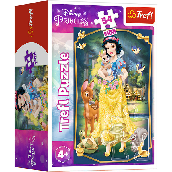 Puzzle 54 mini - Prințesele Disney Fermecătoare, (as.)