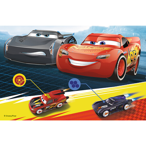 Puzzle 54 mini - Cursa nebună (Cars 3)