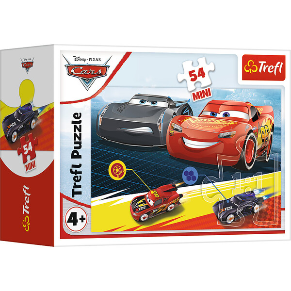 Puzzle 54 mini - Cursa nebună (Cars 3)