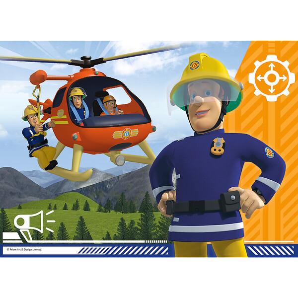 Puzzle 20 miniMaxi - Pompierul Sam eroic