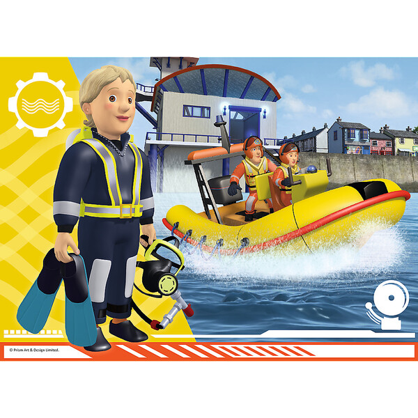 Puzzle 20 miniMaxi - Pompierul Sam eroic