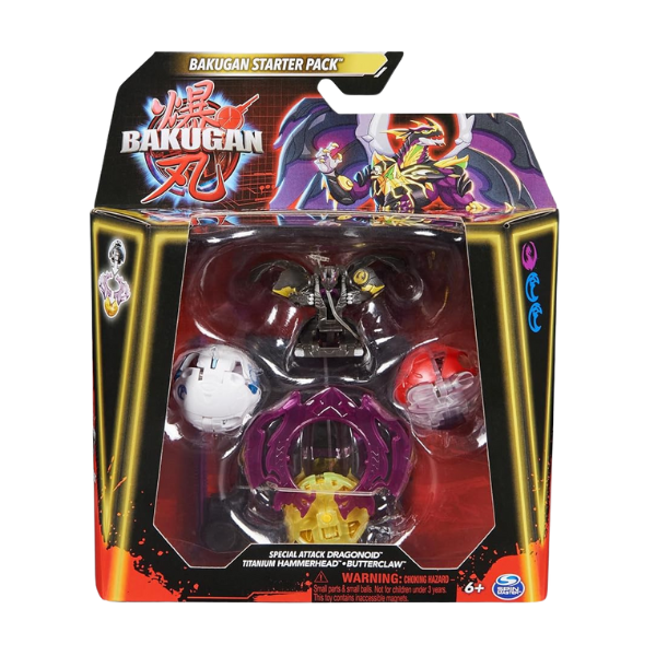 Setul de joc Bakugan Starter 3-Pack