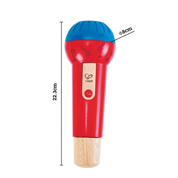 Microfon de lemn