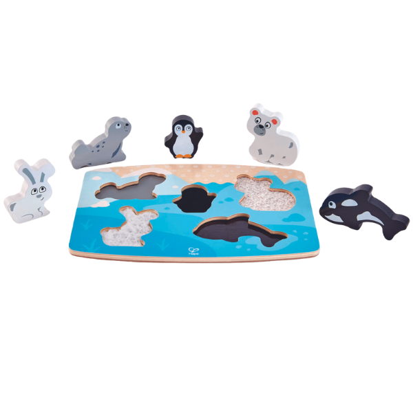 Puzzle tactil – inserție 