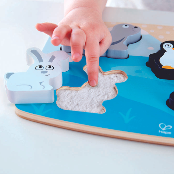 Puzzle tactil – inserție 