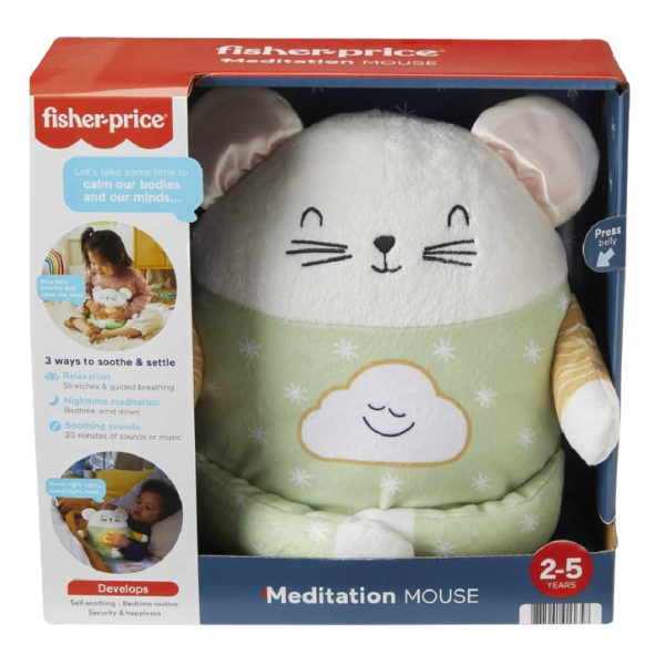 Jucărie din pluș mouse pentru Meditație Fisher-Price