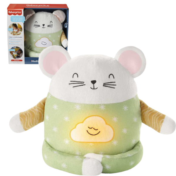 Jucărie din pluș mouse pentru Meditație Fisher-Price