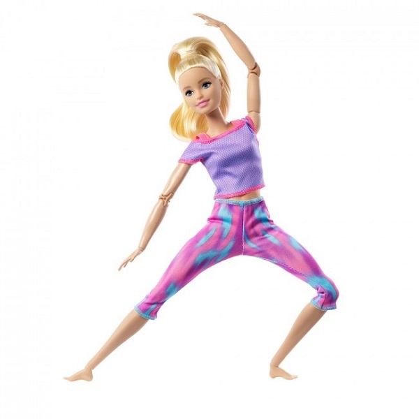 Кукла Barbie с белыми волосами “Безграничные движения”