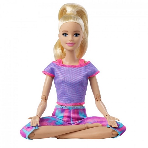 Кукла Barbie с белыми волосами “Безграничные движения”