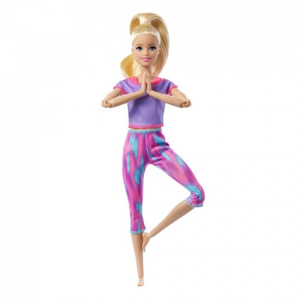 Кукла Barbie с белыми волосами “Безграничные движения”