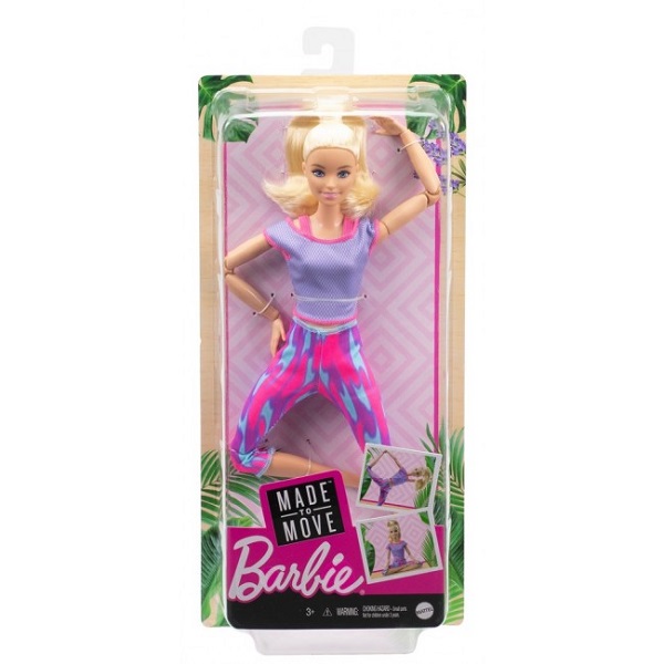 Кукла Barbie с белыми волосами “Безграничные движения”