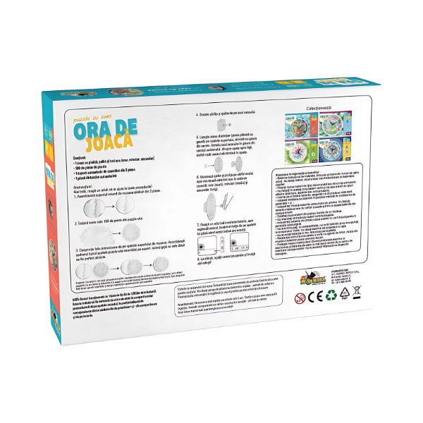 Puzzle cu ceas 