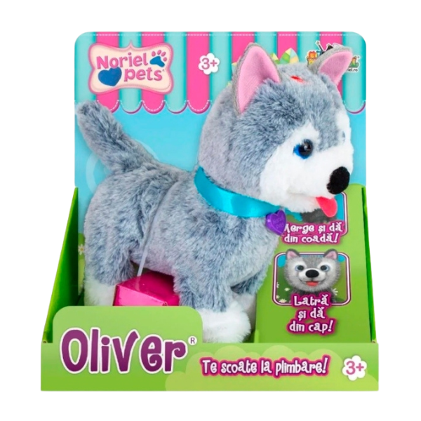 Jucăria de pluș Noriel Pets – Cățelușul Oliver