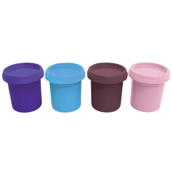 Pastă de modelat Tutti Frutti – Plastelino, 4 culori