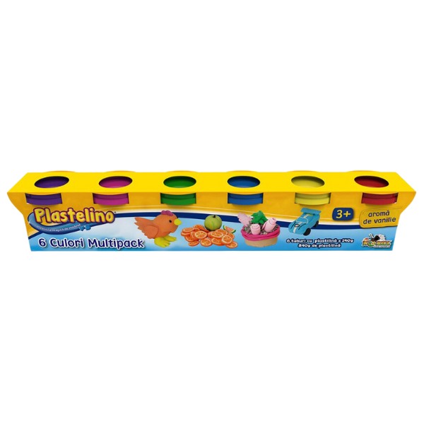 Multipack – Plastelino, 6 culori II (Копировать)