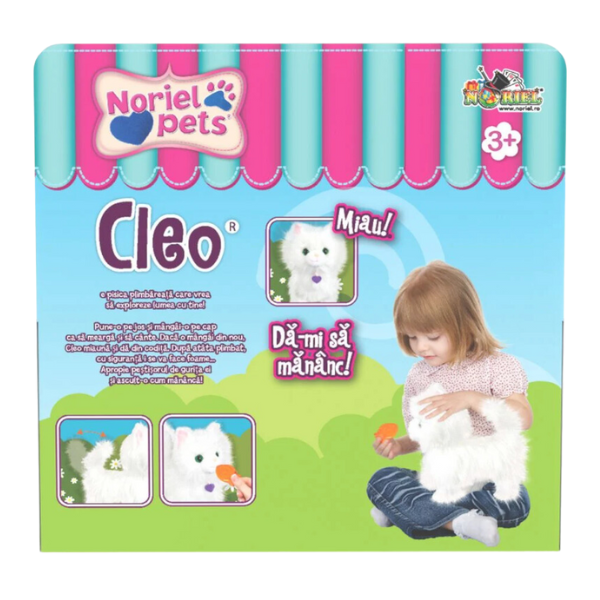 Интерактивная плюшевая игрушка – Кошечка Cleo, Noriel Pets