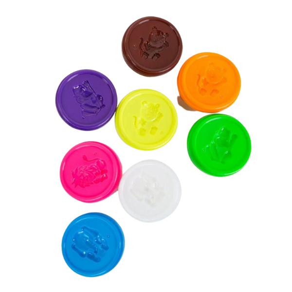 Set 8 culori plastilină – Plastelino