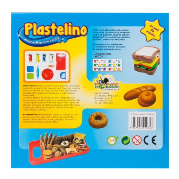 Set creativ pentru modelaj – Plastelino