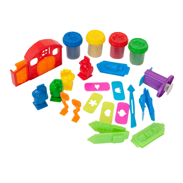 Joc educativ cu plastilină 