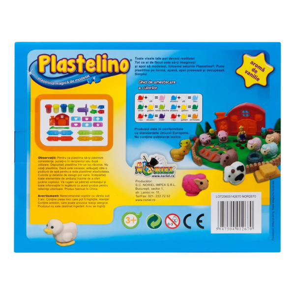 Joc educativ cu plastilină 