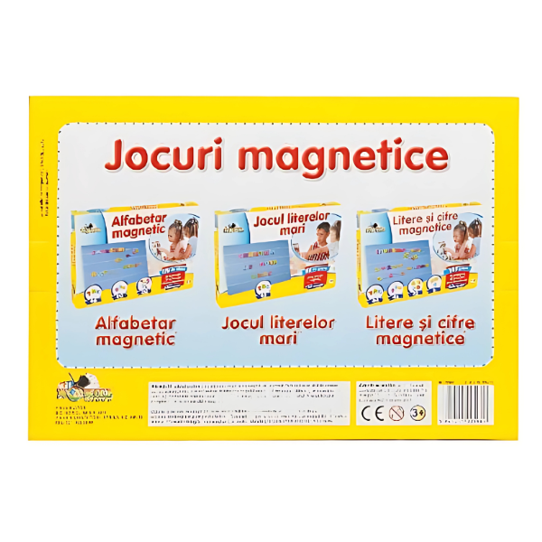 Joc educativ "Cifre magnetice", 52elem.