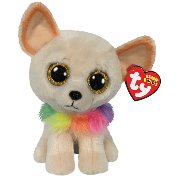 Cumpara  Jucării de pluș - Chihuahua bej Chewey 15 cm (Beanie Boos)..