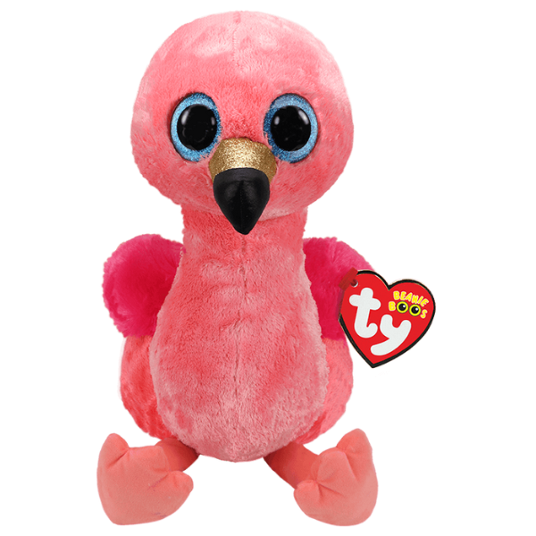 Flamingo roz Gilda 42 cm (Beanie Boos)