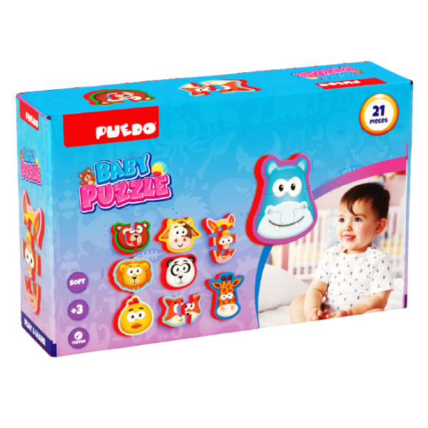 Set de Puzzle pentru Bebeluși, 9 elem.