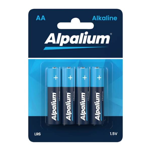 Батарейки щелочные Alpalium, тип AA (LR6), блистер 4 шт.