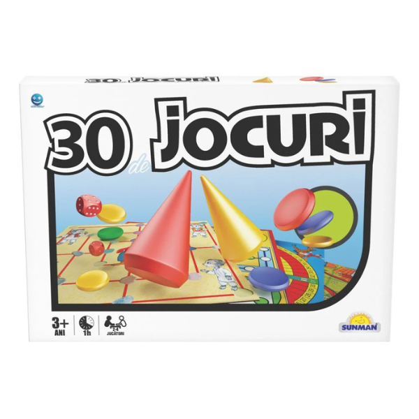 Joc de societate ” 30 de Jocuri într-unul singur”, (ro)