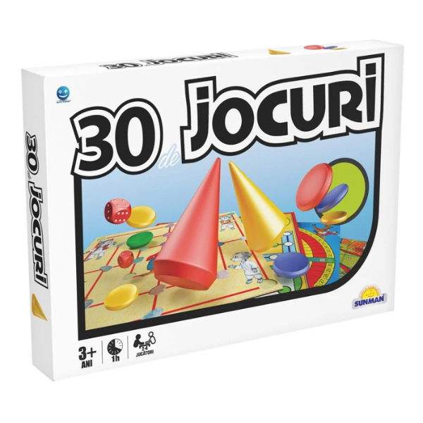 Joc de societate ” 30 de Jocuri într-unul singur”, (ro)