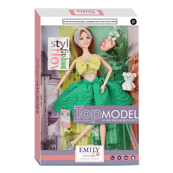 Кукла Эмили "Top Model" с питомцем и аксессуарами