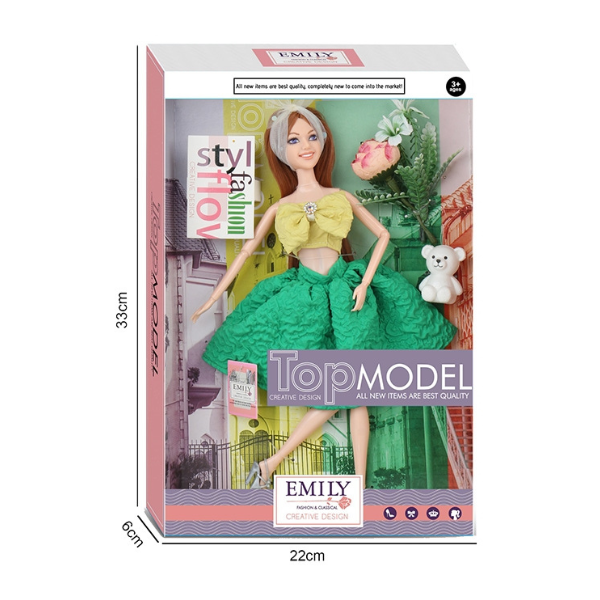 Кукла Эмили "Top Model" с питомцем и аксессуарами